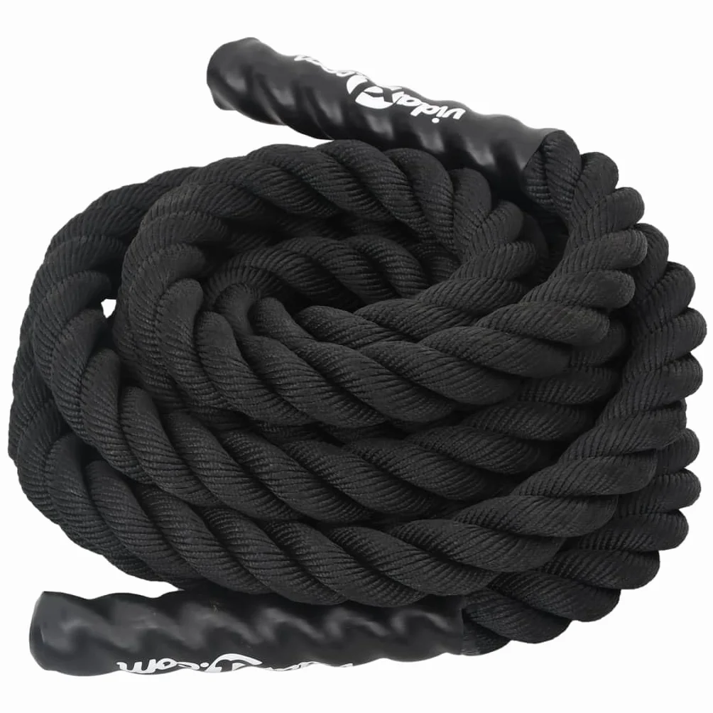 vidaXL Lina bojowa czarna 6 m 4,5 kg poliester