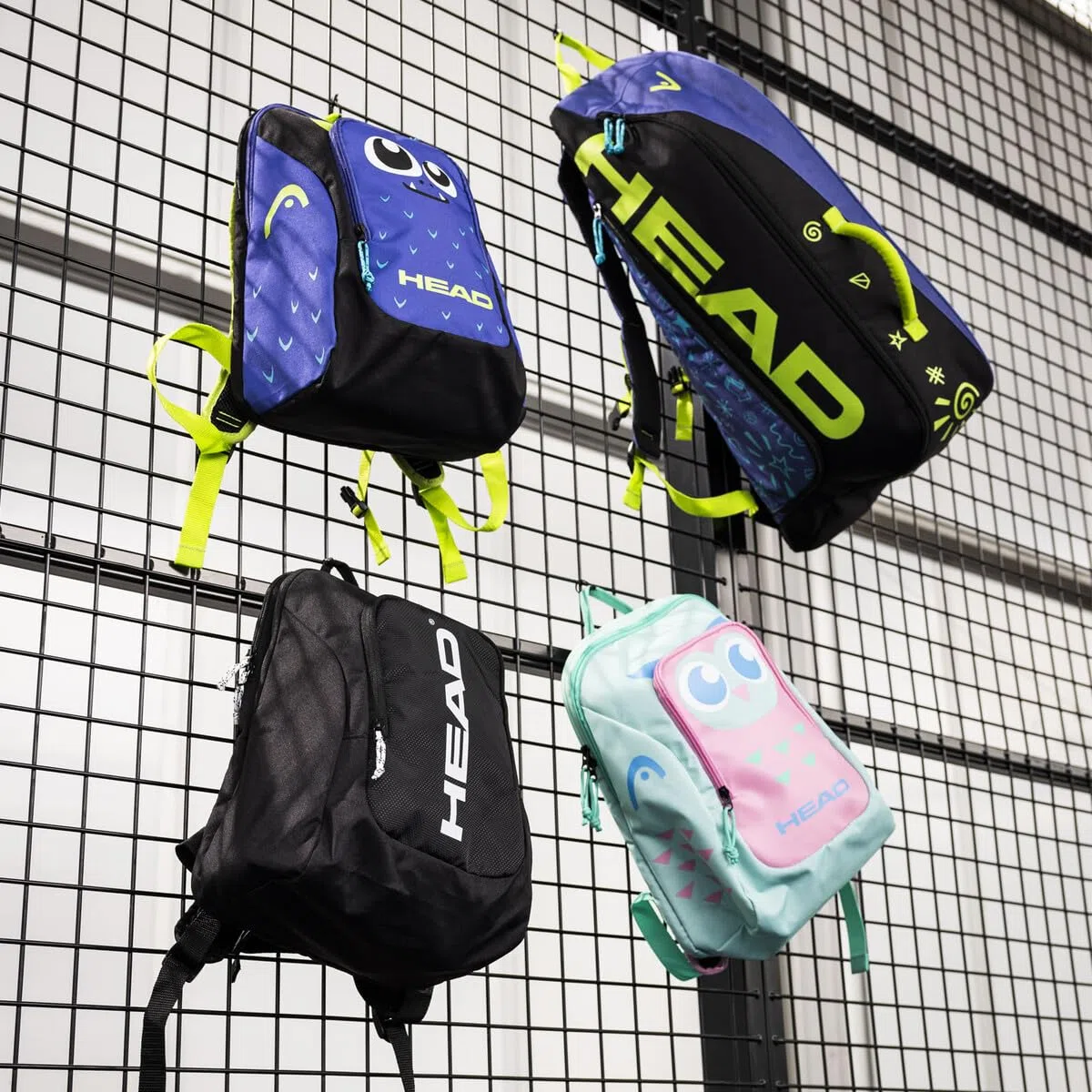 HEAD Unisex Youth JR Tour Racquet Bag Monster torba tenisowa, zielona kwasowo-czarna, S