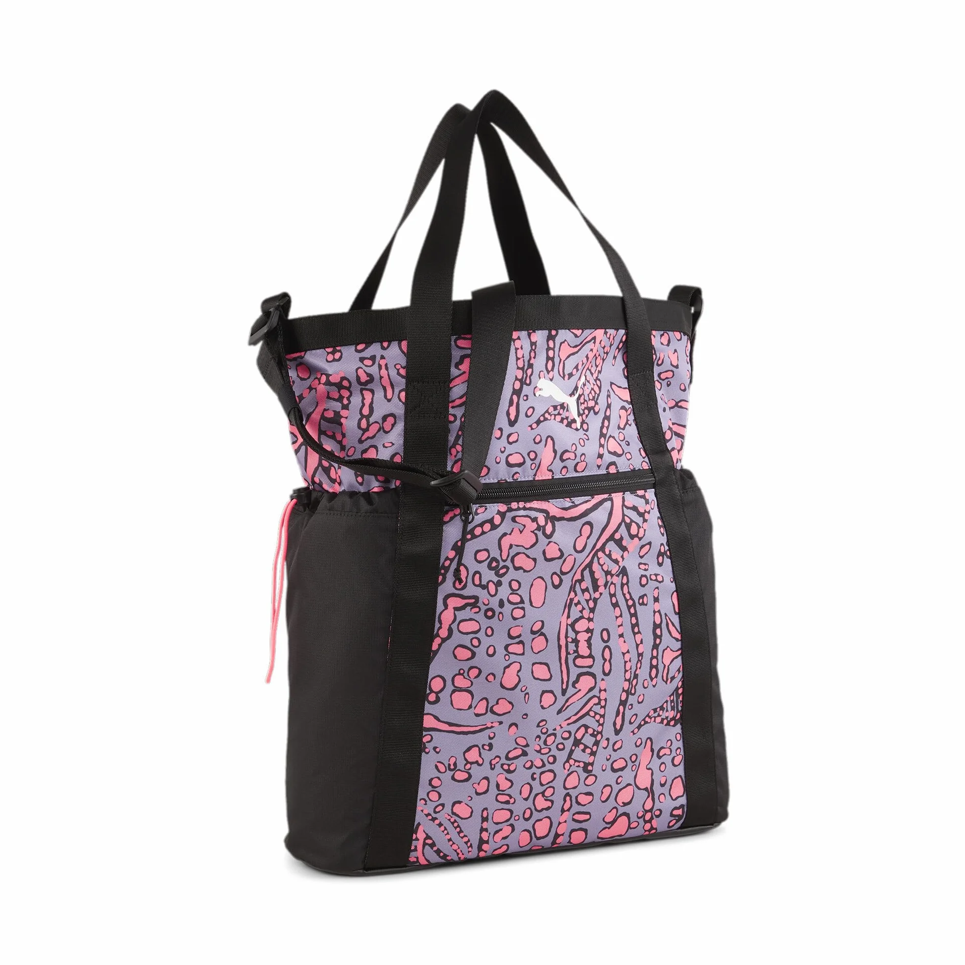 PUMA AT ESS Tote Bag damska torba sportowa Pale Plum-Sunset Glow OSFA