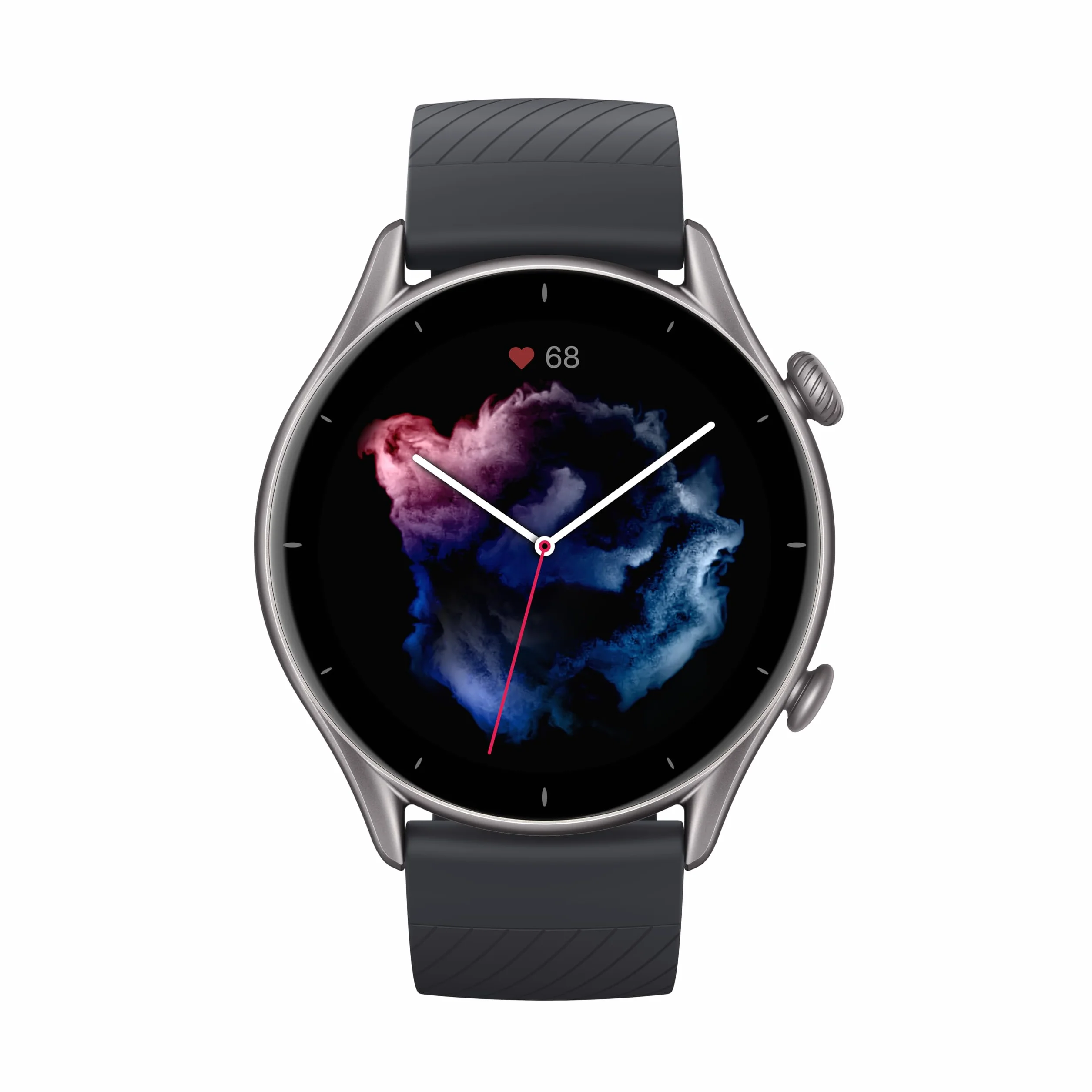 Amazfit Unisex Gtr 3 69-GTR 3 Black Smartwatch, Czarny, 1,39"