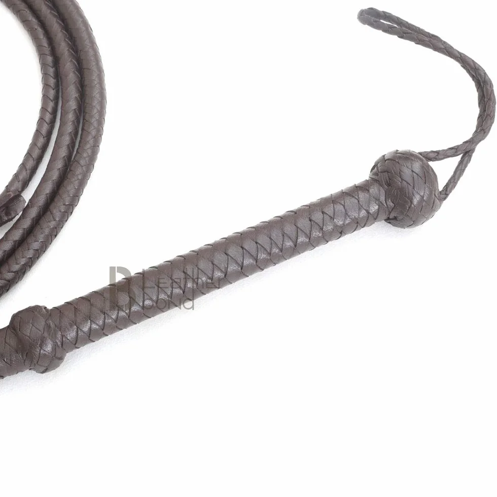 Indiana Jones styl 8 stóp skórzany bicz byka prawdziwa skóra bydlęca
