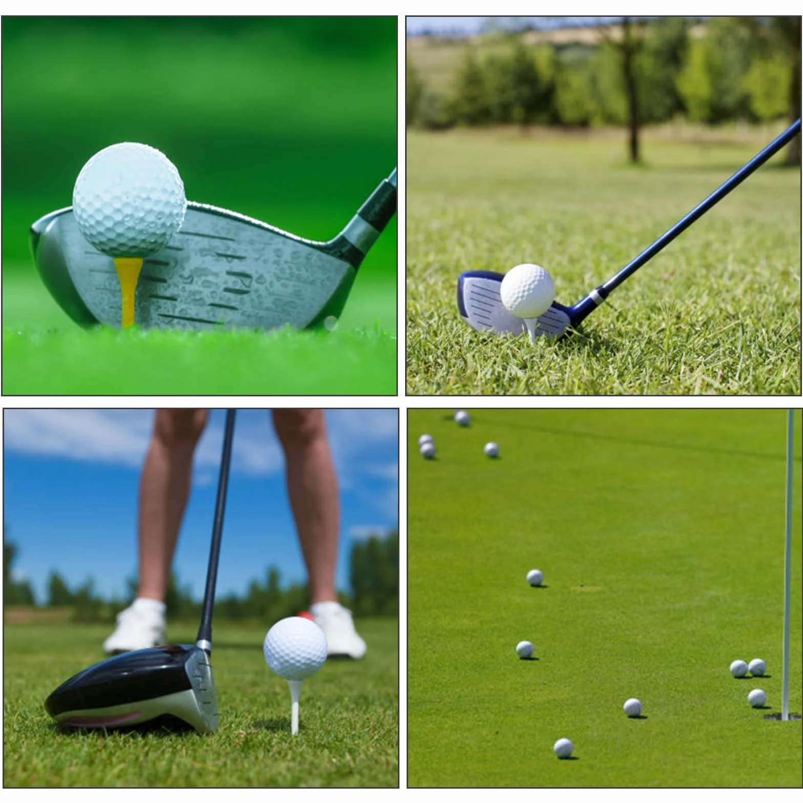 Bambusowe koszulki golfowe 70 mm biodegradowalne 100 sztuk