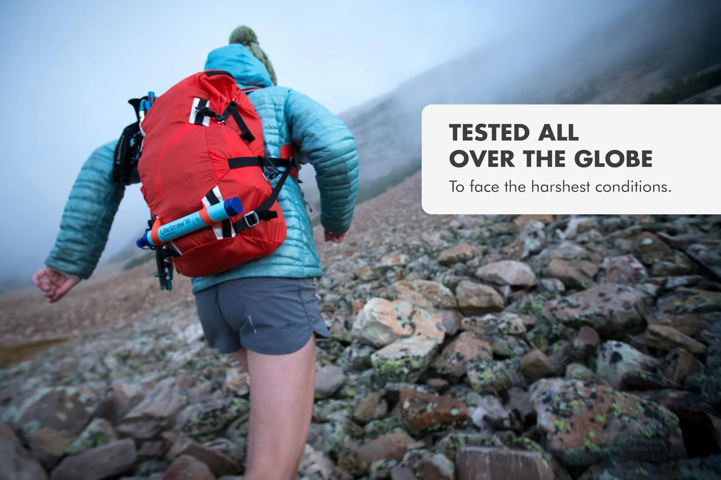 LifeStraw Personal Filtr do Wody Usuwa Bakterie Pierwotniaki Zmętnienie