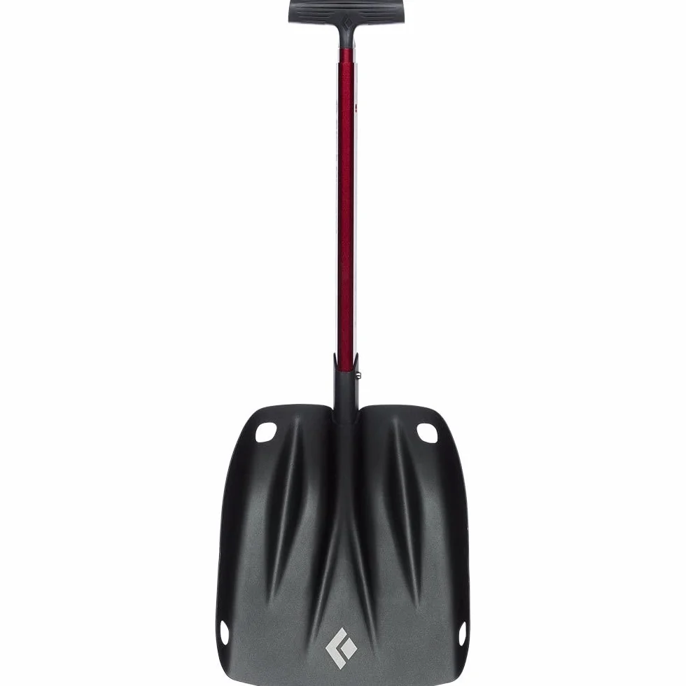 Black Diamond Transfer Shovel czarny - wszechstronna klasyczna aluminiowa łopata lawinowa, rozmiar uniwersalny - kolor Hyper R