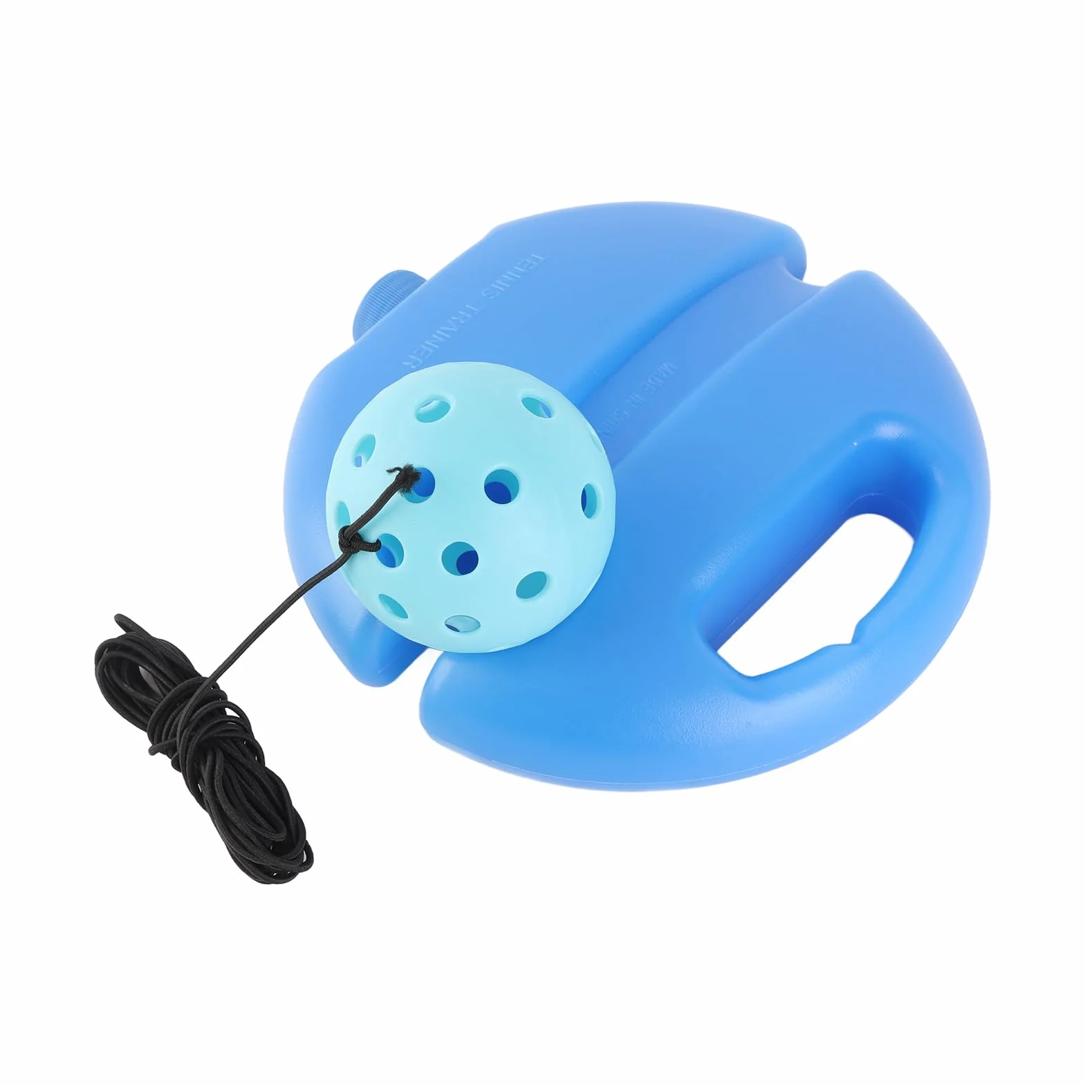 Dopasuj Buddy Pickleball Trainer Single Player Ball Launcher Red Portable Pickleball Training Aid odpowiedni dla dorosłych i dzieci, idealny do ćwiczeń samodzielnie.