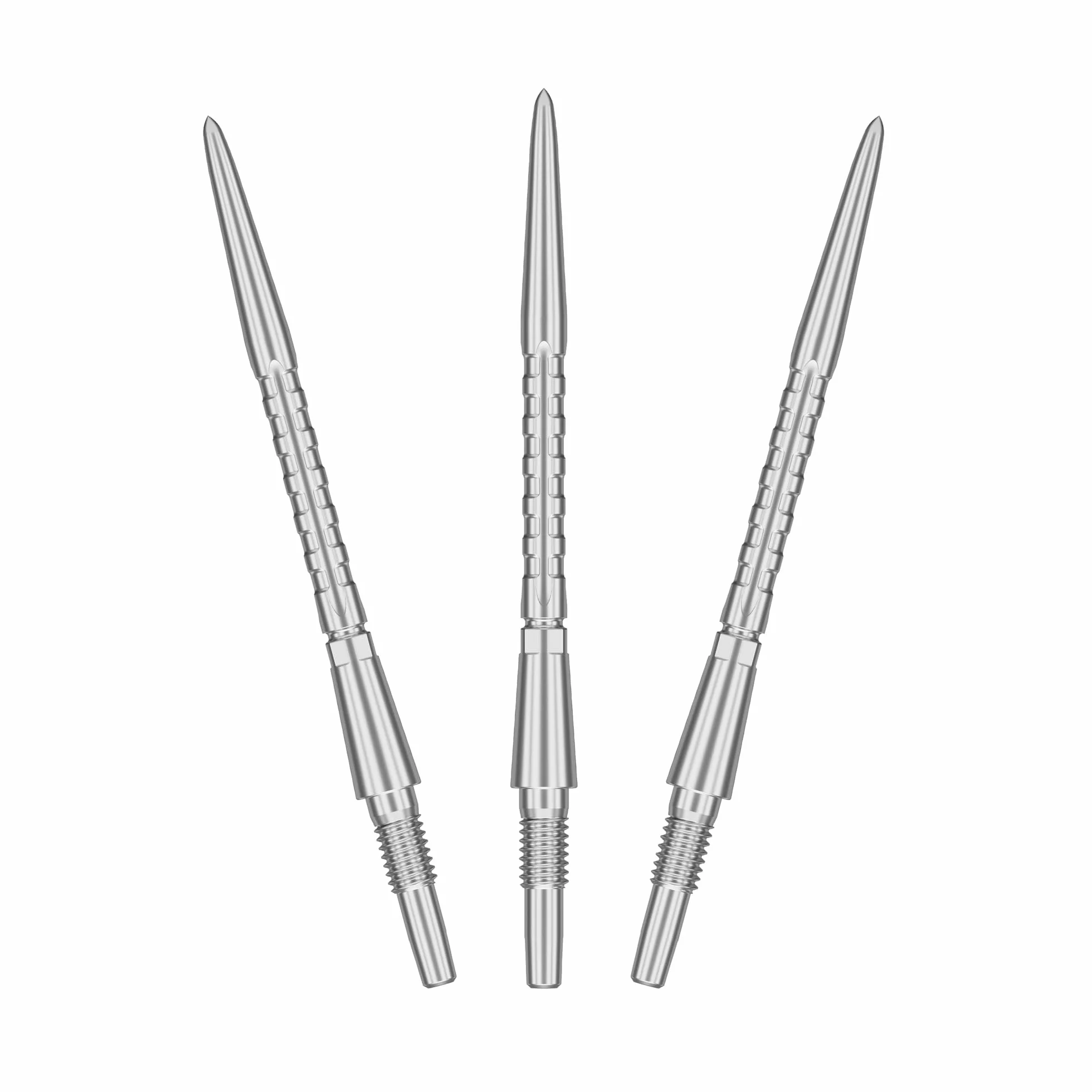 TARGET Darts Swiss Point Storm Dart Points, Zestaw końcówek Surge (3 szt.) 26MM/30MM/35MM - złote/srebrne/czarne | Zmień rzutki, Swiss Storm Points, profesjonalne akcesoria do rzutek