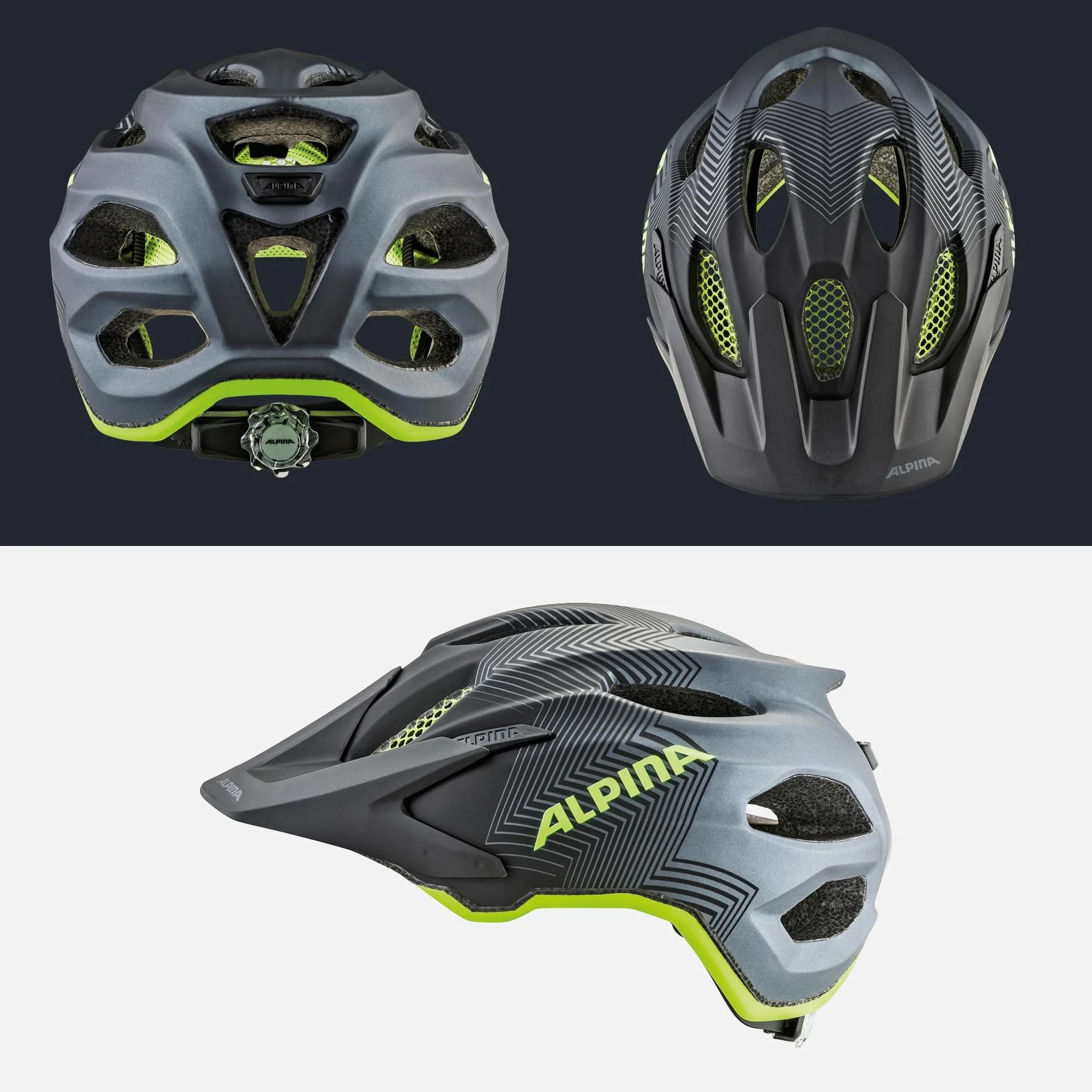 Alpina Carapax JR kask rowerowy, uniseks, 51-56 cm