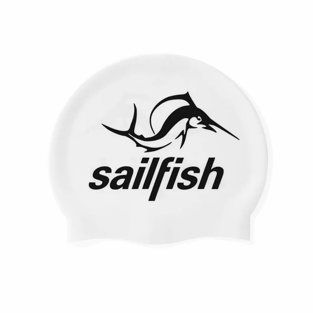 Sailfish Silicone & Neoprene Cap Durable and Comfortable Silicone Swim Cap for Pool and Open Water
