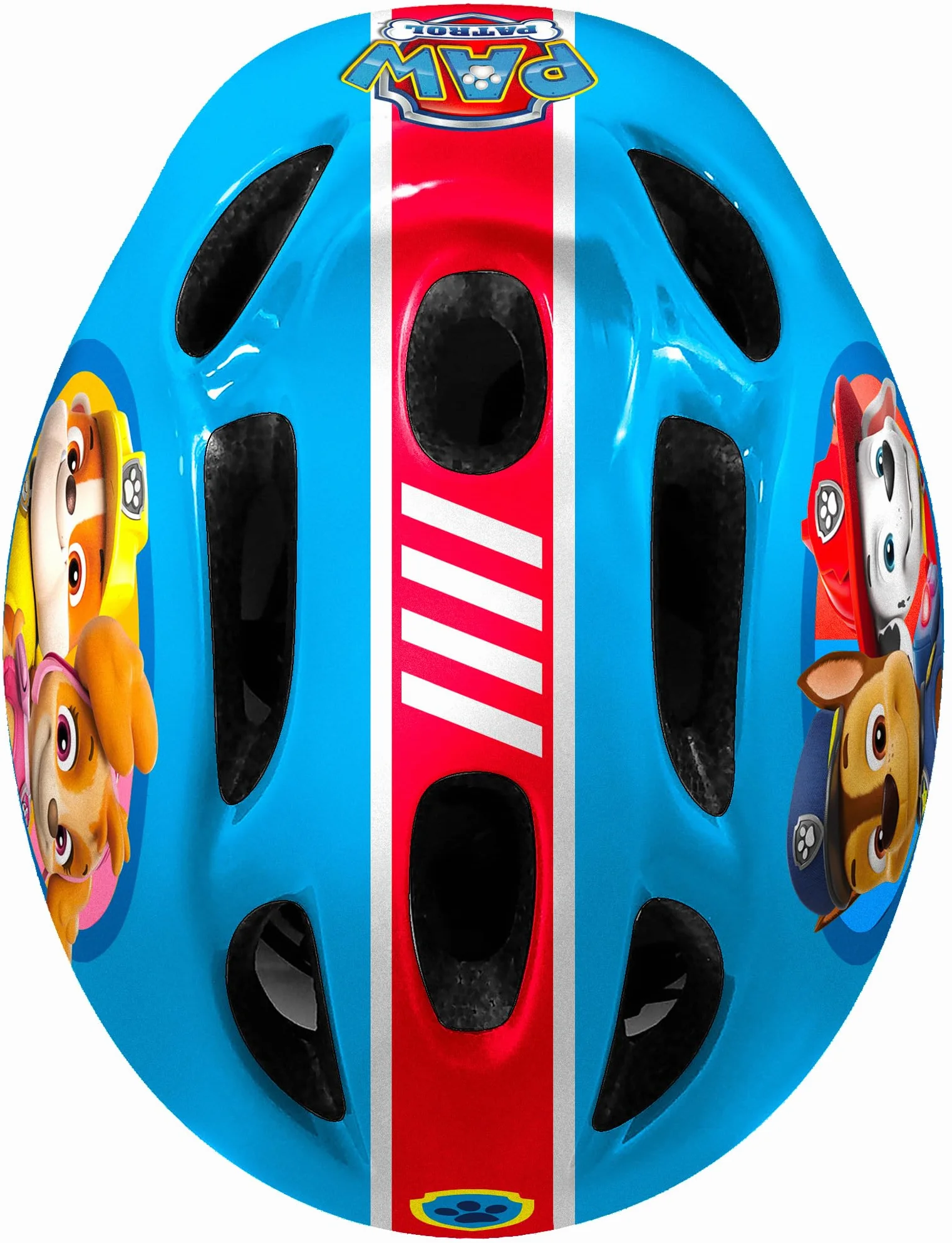 STAMP PA450100S Kask Velo Paw Patrol S Młodzieżowy Unisex, Niebiesko-Czerwono-Biały, 53-56 cm