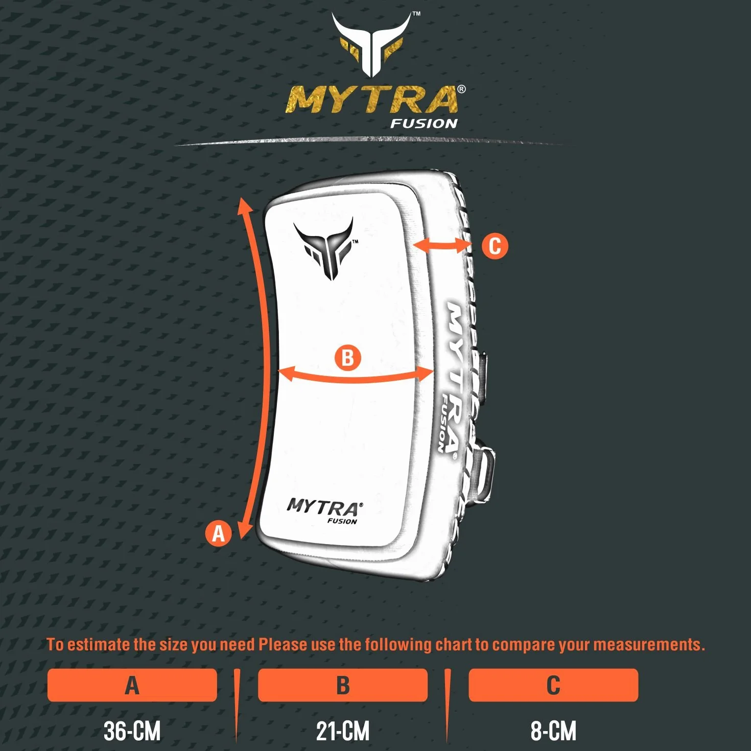 Mytra Fusion Muay Thai Pads Curved Boxing Pads - tajskie ochraniacze do boksu, kickboxingu, MMA, karate, taekwondo, treningów i sztuk walki.