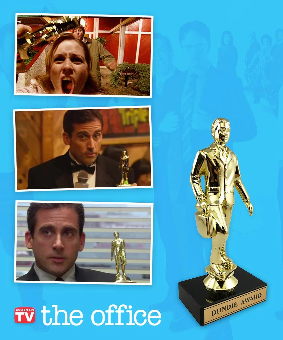 Dundie Award Trophy Dunder Mifflin Office Souvenir