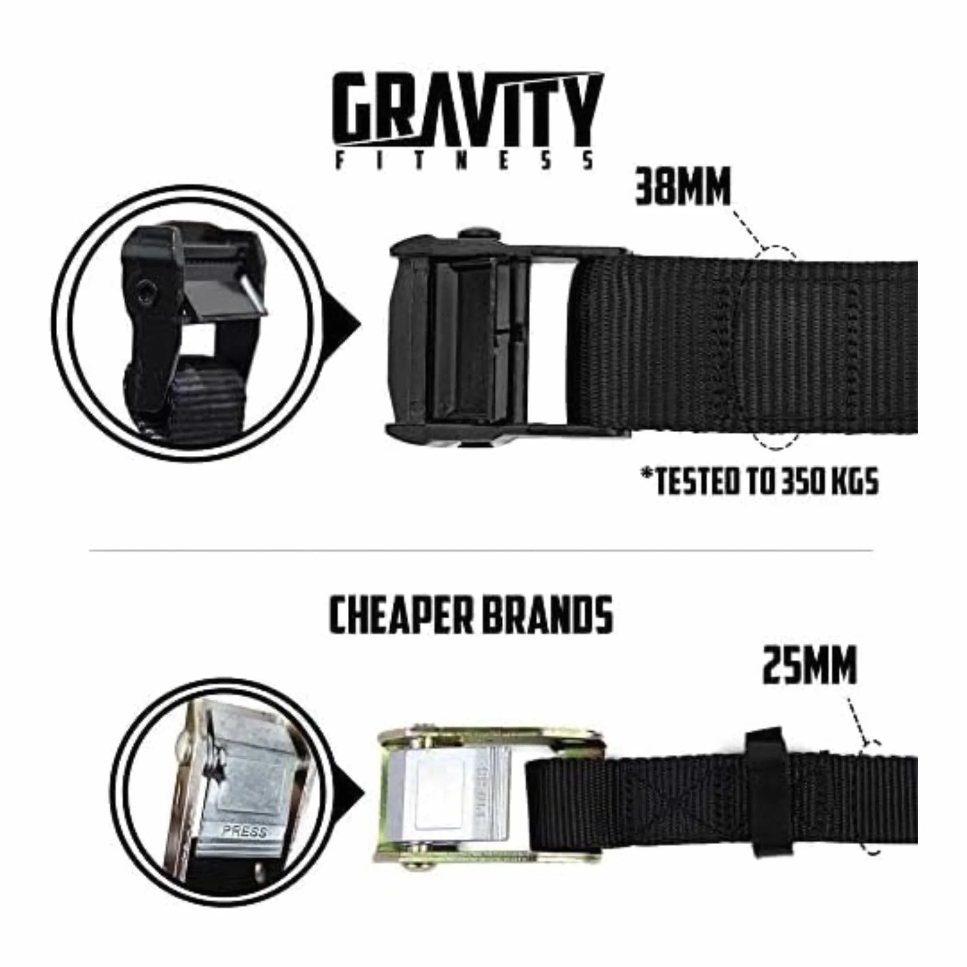 Gravity Fitness drewniane pierścienie gimnastyczne