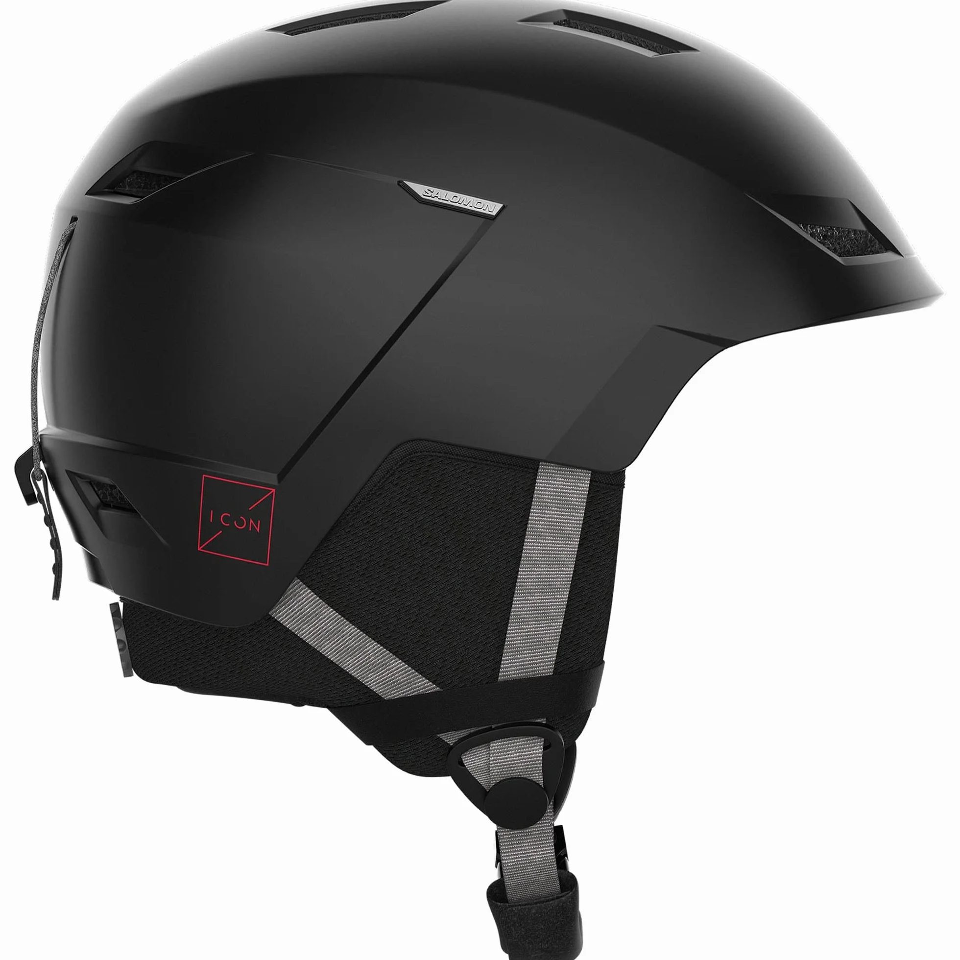 Salomon Kobiety Icon Lt L41214200 Kask, Czarny, M