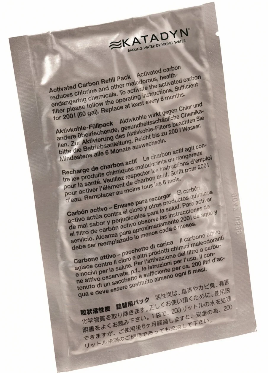 Katadyn 8015036 Vario węgiel aktywny, opakowanie uzupełniające (2 szt.)