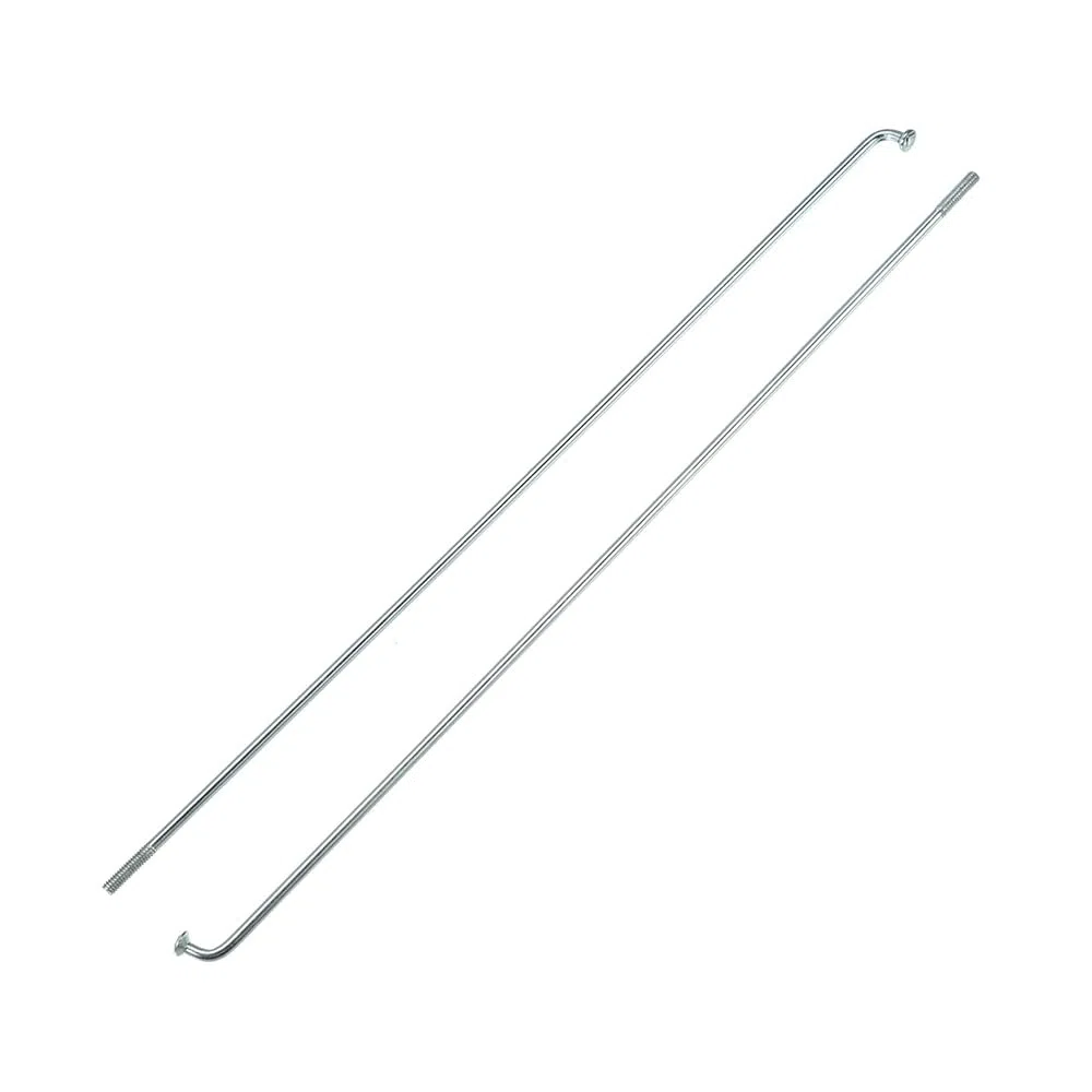 Szprychy rowerowe 13G 2,3 mm ze stali nierdzewnej 304 szprychy rowerowe 65-305 mm, srebrne szprychy koła J z miedzianym smoczkiem do rowerów górskich, rowerów elektrycznych, trójkołowych