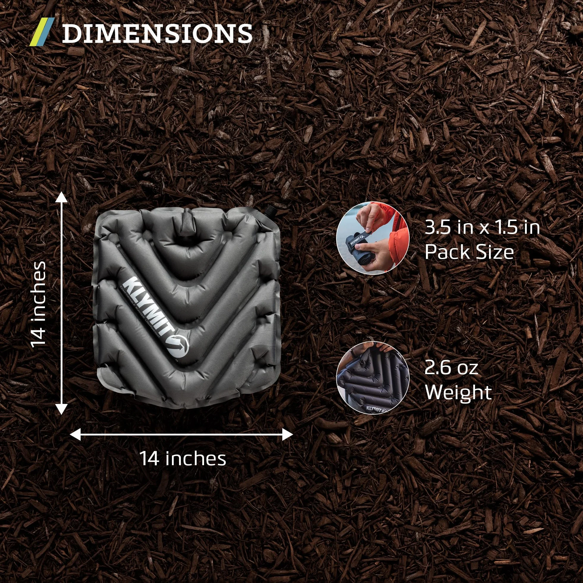 Klymit V Seat Cushion