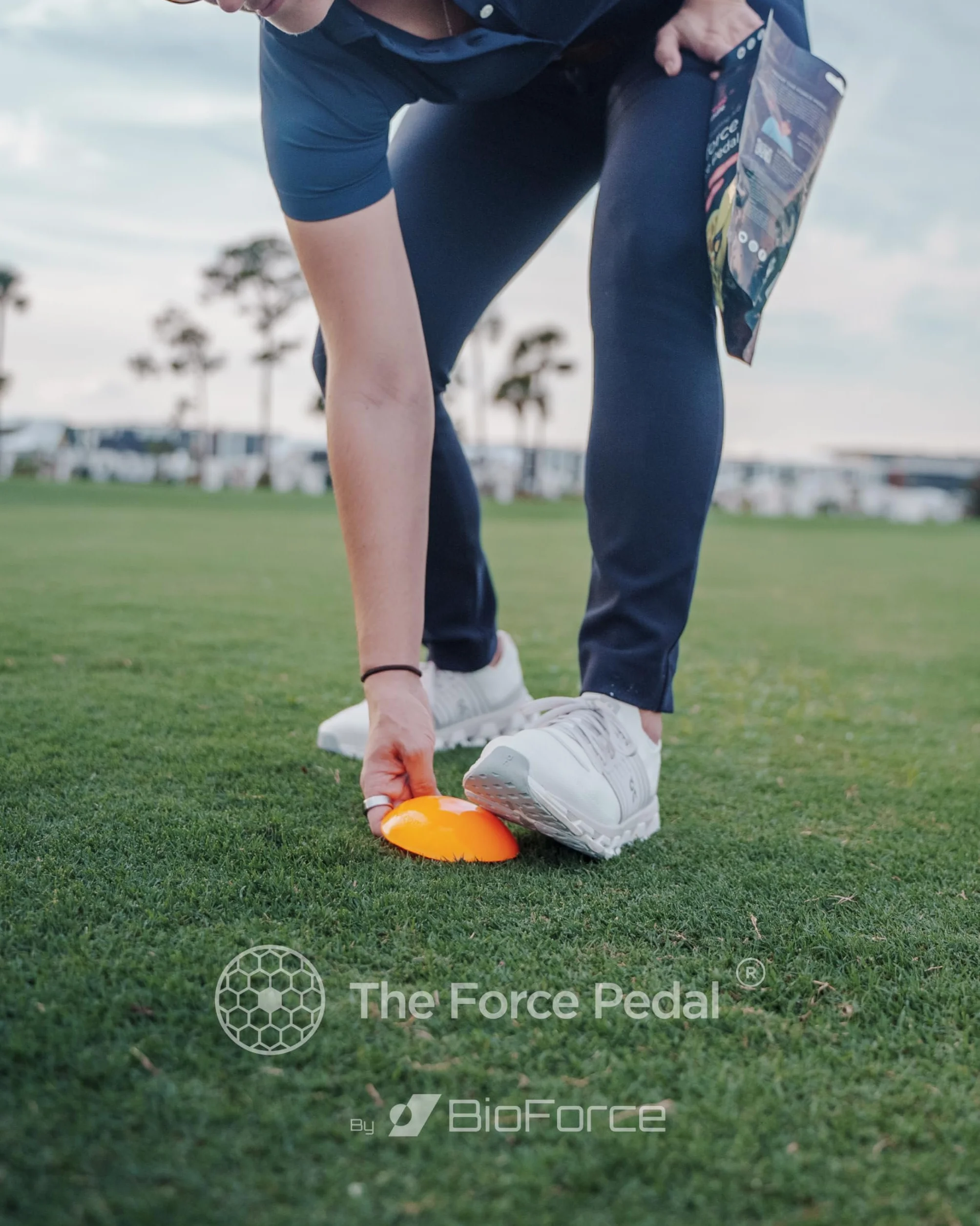 The Force Pedal 2 pedały pomoc podczas treningu golfa siła reakcji stabilność