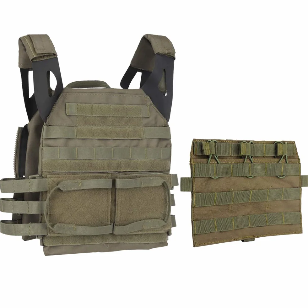 Tactical QD Front Molle Pouch Panel Zdejmowana klapa JPC AVS Vest System Component