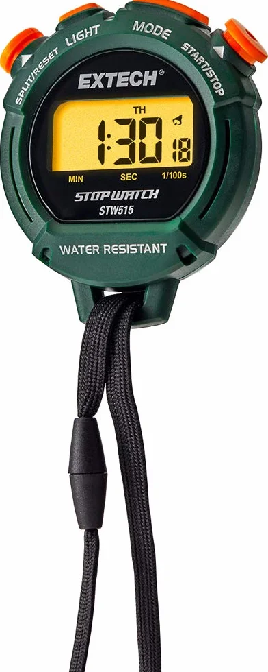 Extech STW515 stoper/zegar z podświetlanym wyświetlaczem