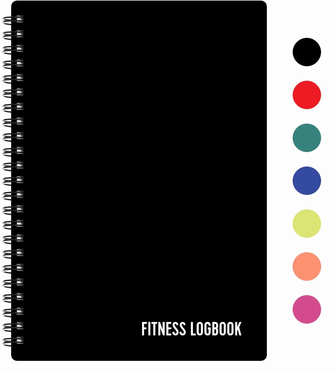 Dziennik fitness, śledzenie 150 treningów, gruby papier, trwała okładka, A5, dziennik treningowy, planer, śledzenie utraty wagi, przyrost masy mięśniowej, ćwiczenia na siłowni, postępy w kulturystyce