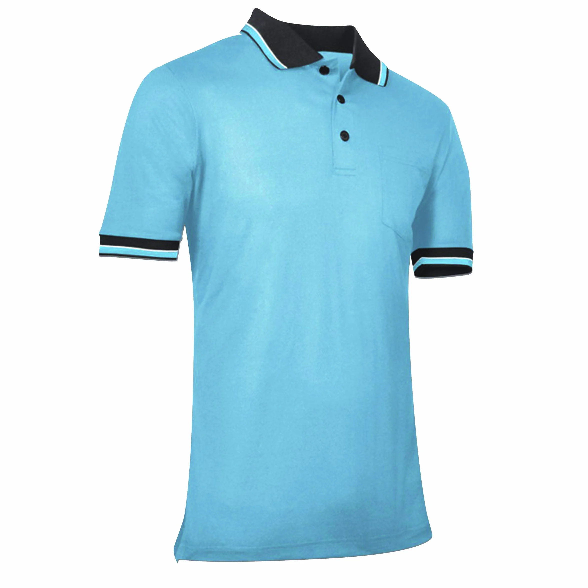 Champro Baseball/Softball Umpire koszulka polo - poliester, dorosły 2XL, jasnoniebieski