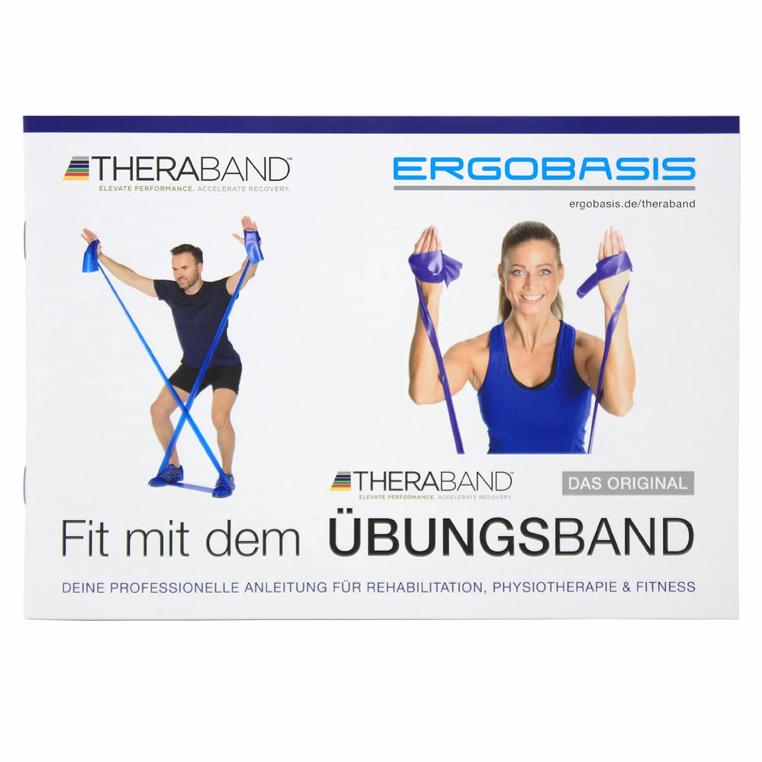 Thera-Band oryginalna taśma do ćwiczeń zielona 2,5 m