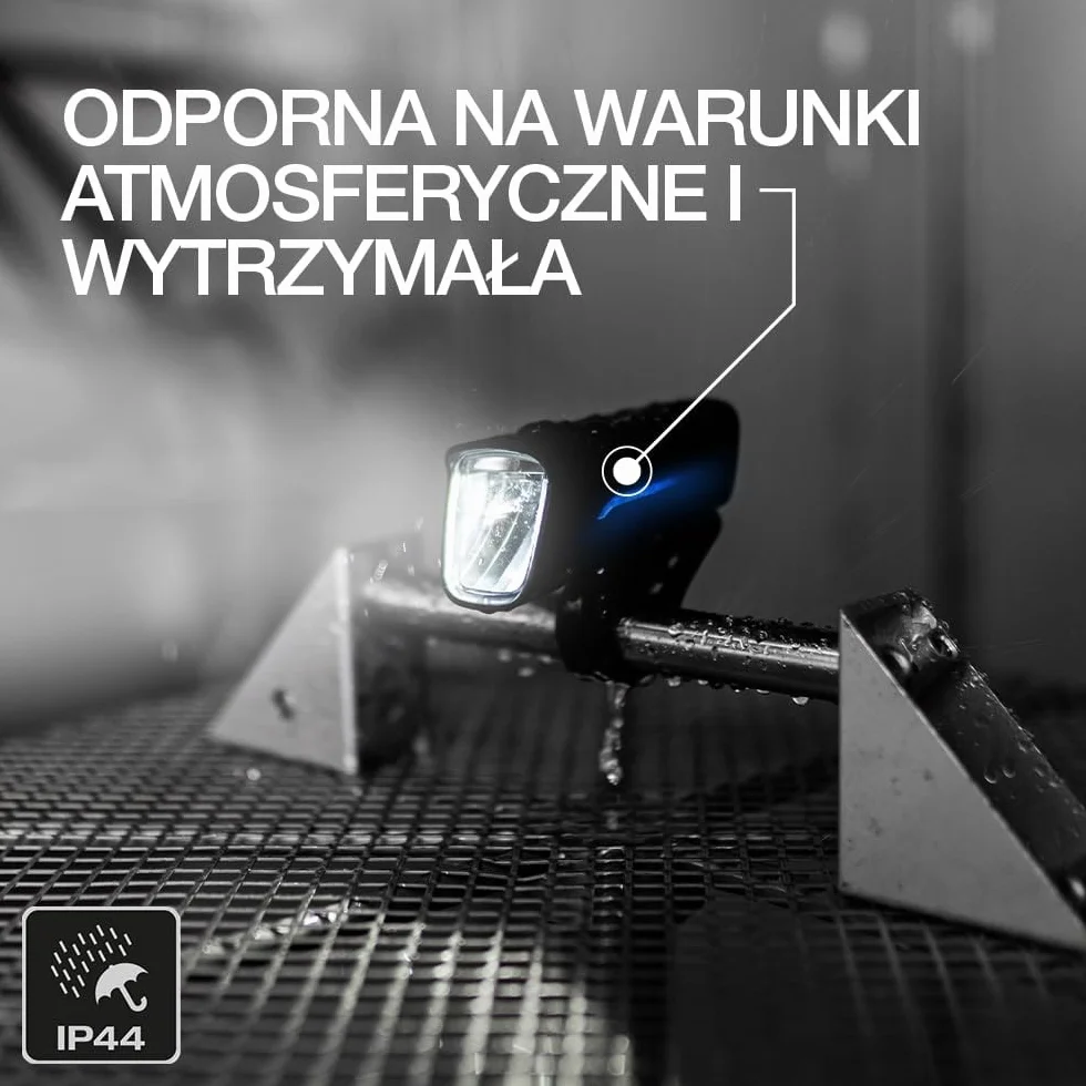 OSRAM LEDsBIKE RACE 80 SET, zestaw akumulatorowych lampek rowerowych LED, 80 luksów