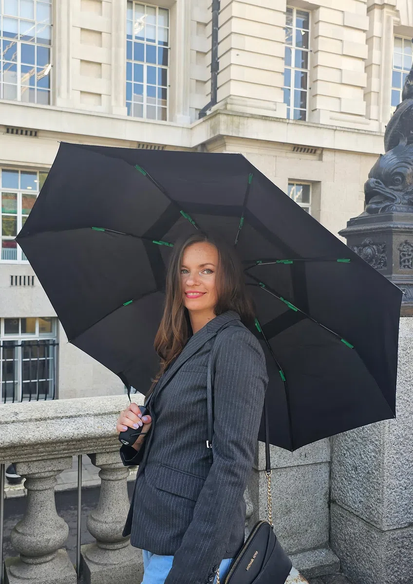 Fulton Tornado Parasol czarny, jeden rozmiar