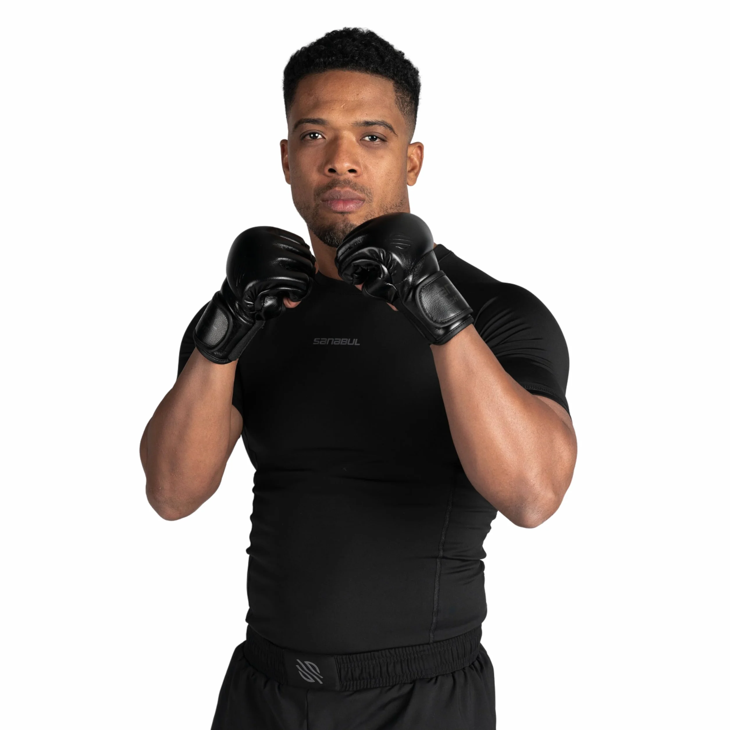 Sanabul Battle Forged Rękawice MMA 113 g dla mężczyzn i kobiet, profesjonalne rękawice bokserskie Muay Thai Kickboxing do sparingowego grapplingu i treningu