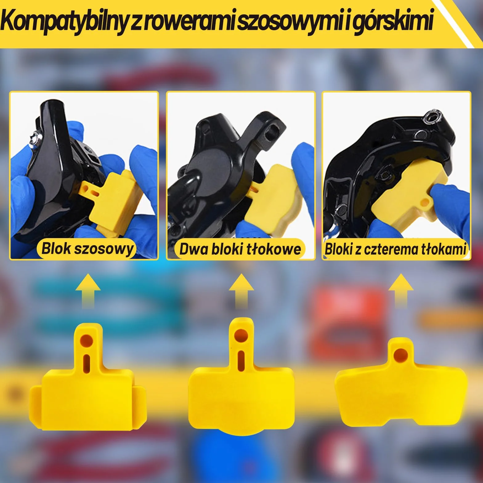 Zestaw do odpowietrzania hamulców SHIMANO TEKTRO MAGURA hydrauliczne tarczowe 120 ML Mineralny Płyn Hamulcowy Przezroczysty Lejek