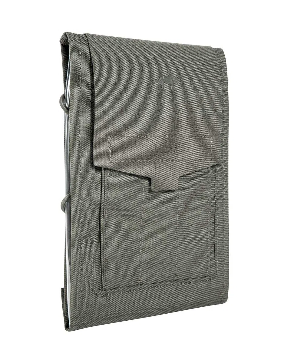 Tasmanian Tiger TT Map Pouch MKII wodoodporna i odporna na zabrudzenia torba na karty z przezroczystymi przegródkami do opisywania, szary kamienny-oliwkowy IRR, Dodatkowa torba