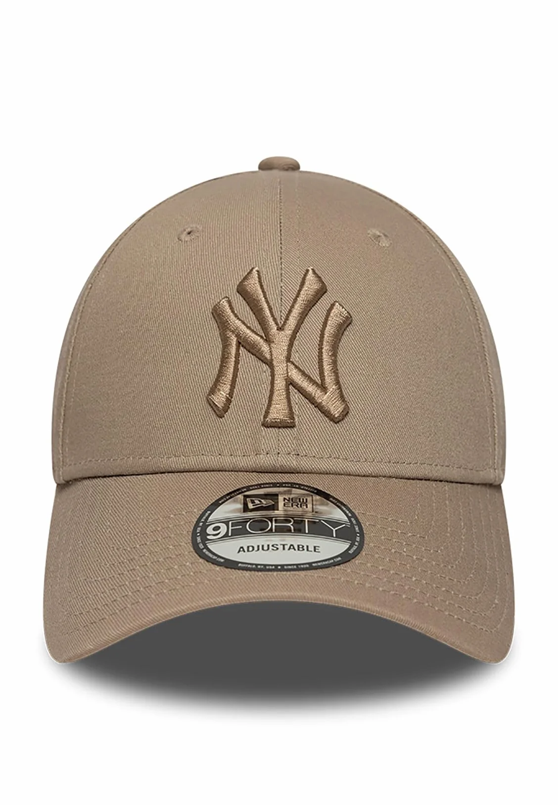 New Era Czapka z daszkiem 9Forty New York Yankees popielaty brąz