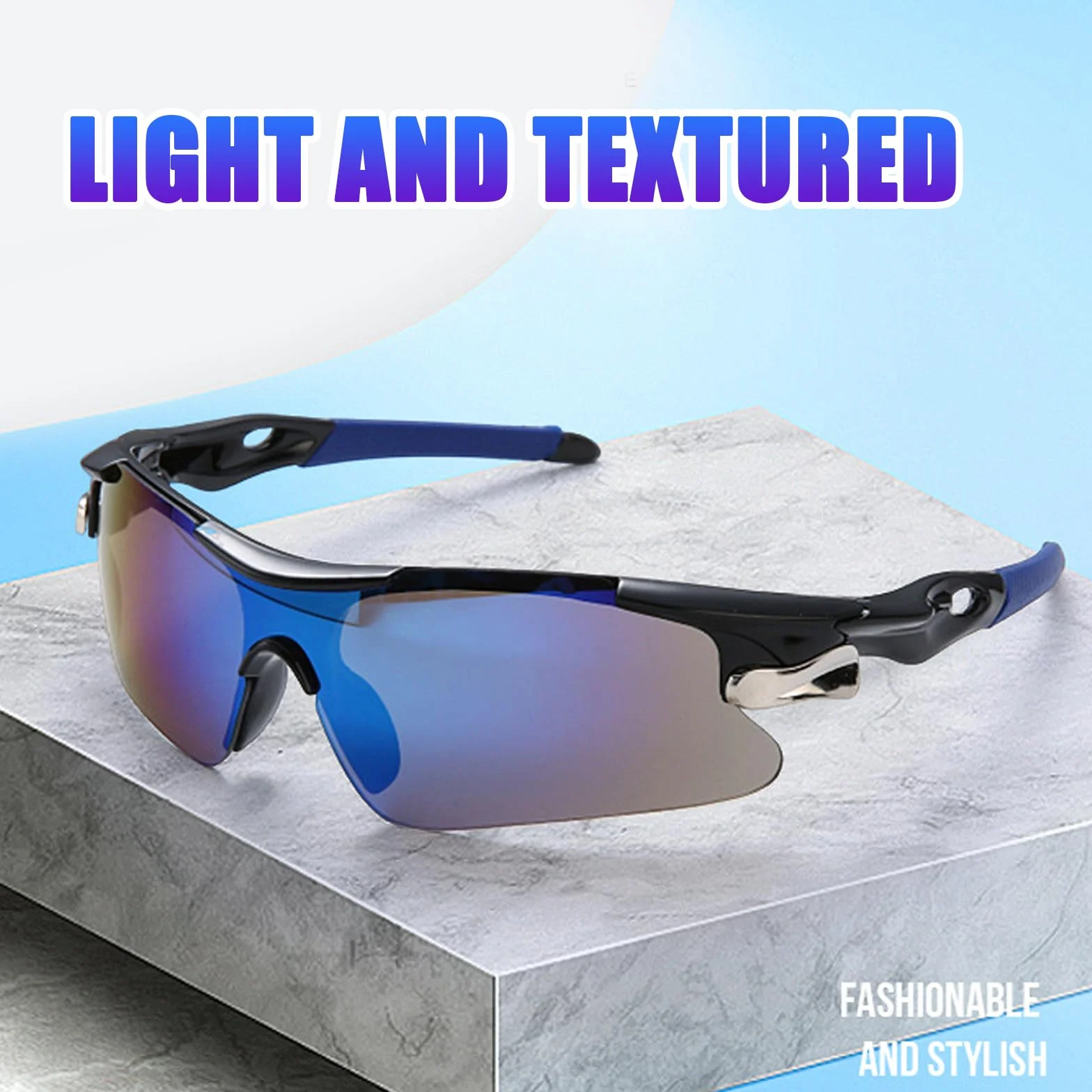JSTHHTT 2 sztuki sportowe okulary przeciwsłoneczne, okulary rowerowe, wiatroszczelne, szybkie okulary, szybkie okulary Rave, okulary rowerowe dla mężczyzn i kobiet, ochrona UV400 na aktywności na