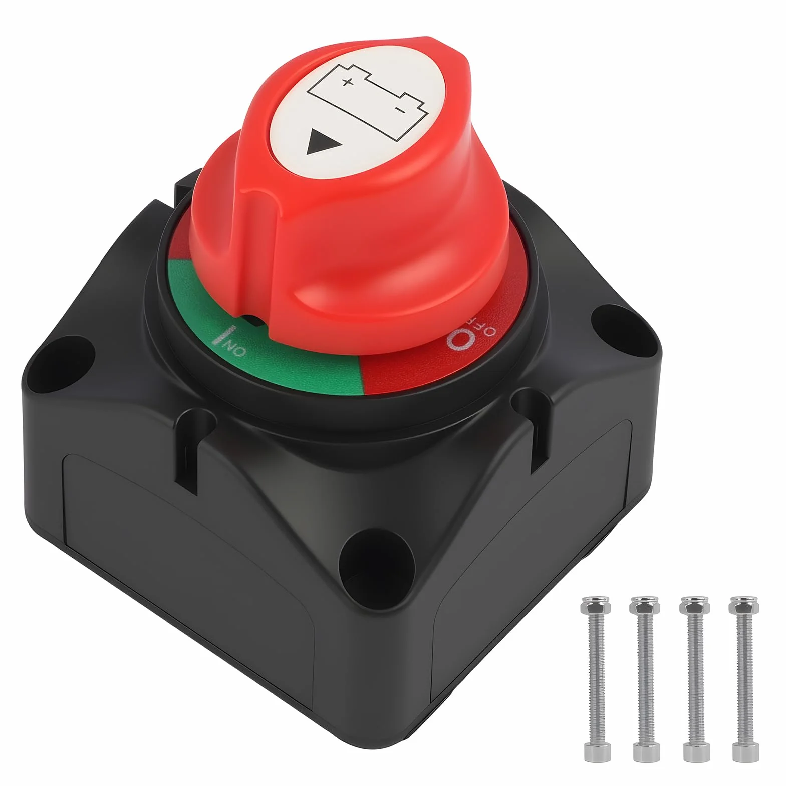 12V-24V ON/OFF wyłącznik wyłącznik akumulatora, wodoodporny przełącznik do pojazdów i łodzi, odpowiedni do samochodów, motocykli, jachtów, KFZ, morskich, przełącznika wyboru baterii