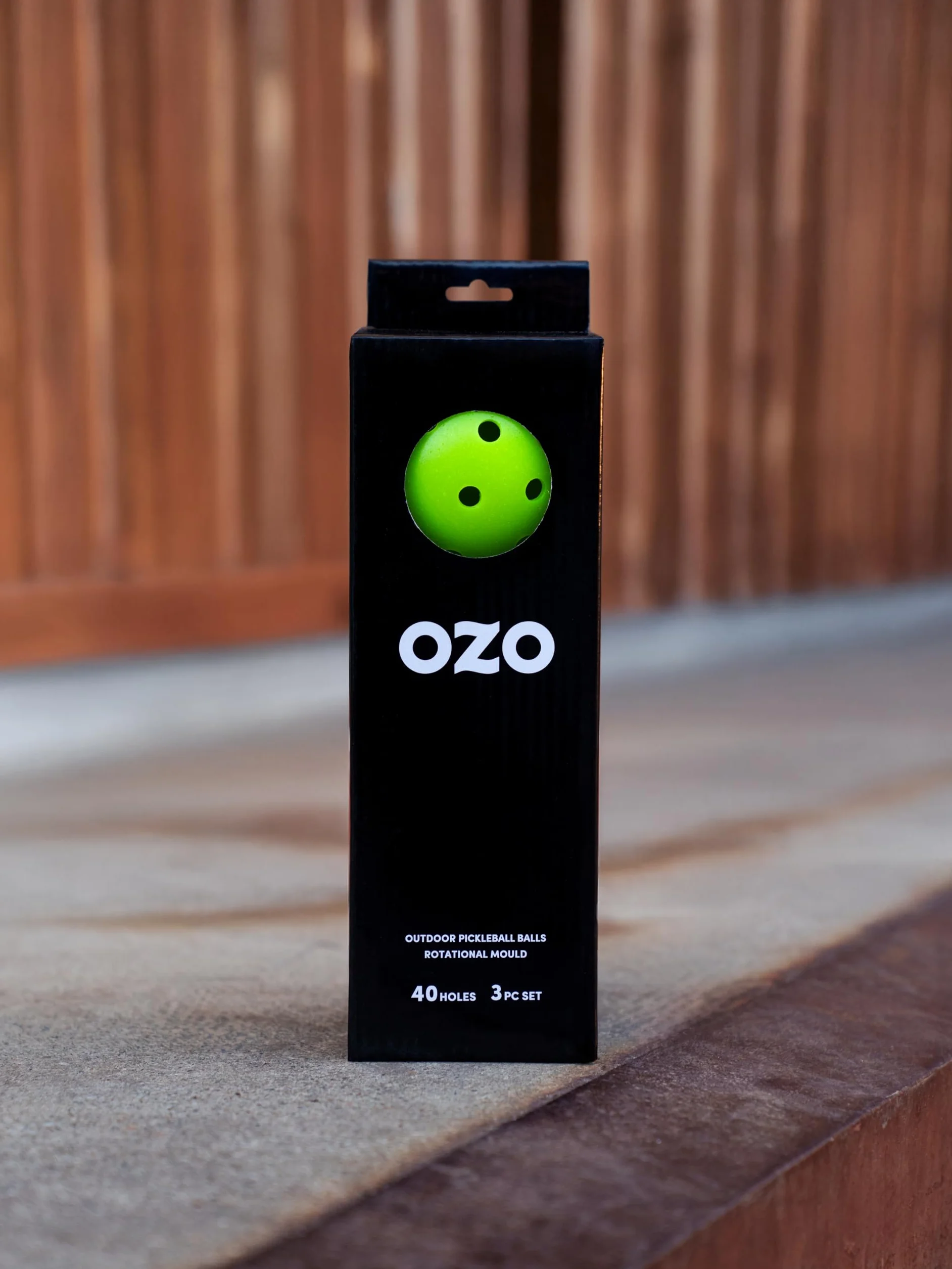 OZO Pickleball zestaw 6 kulek wewnętrznych 26 otworów forma obrotowa