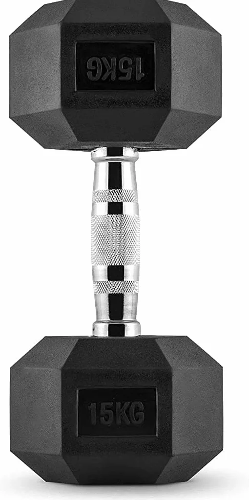 G5 HT SPORT 1-50 kg gumowana sześciokątna kierownica do ciężarów