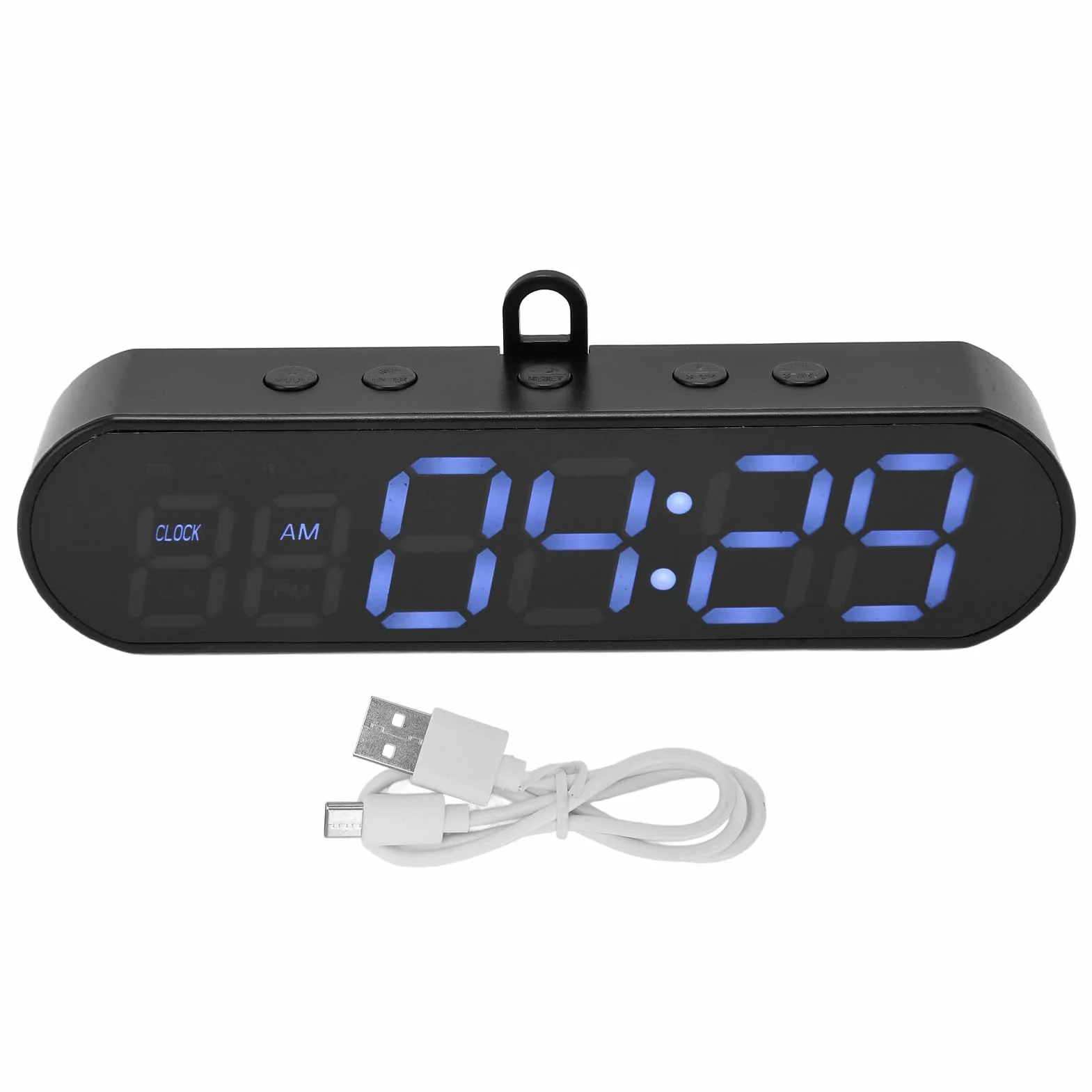 Przenośny Minutnik na Siłownię, Minutnik Interwałowy Zegar Odliczający/w górę Stoper 1000 MAh USB Można ładować Fitness Sport Interwałowy Timer do Treningu Budzik do Domowej