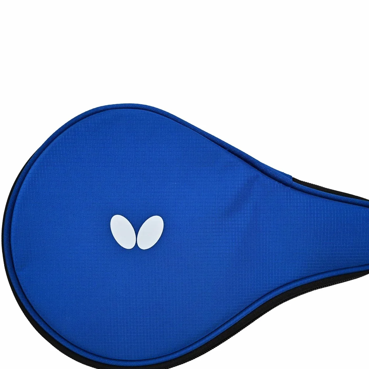 Butterfly Logo case owal, pokrowiec na rakietę do tenisa stołowego, pojedyncze etui (królewski niebieski, pojedyncze etui)