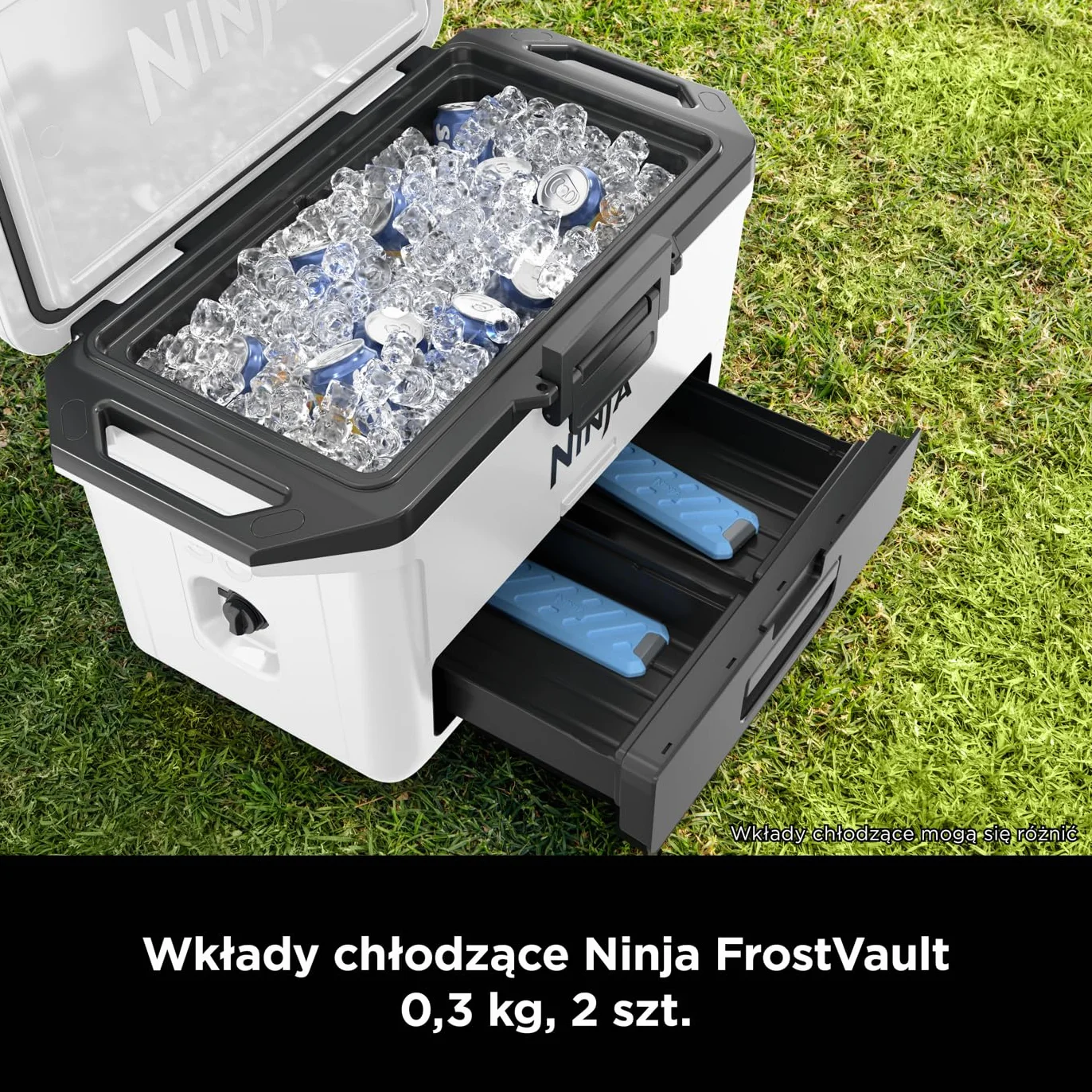 Ninja FrostVault Zestaw 2 wkładów chłodzących 317 g