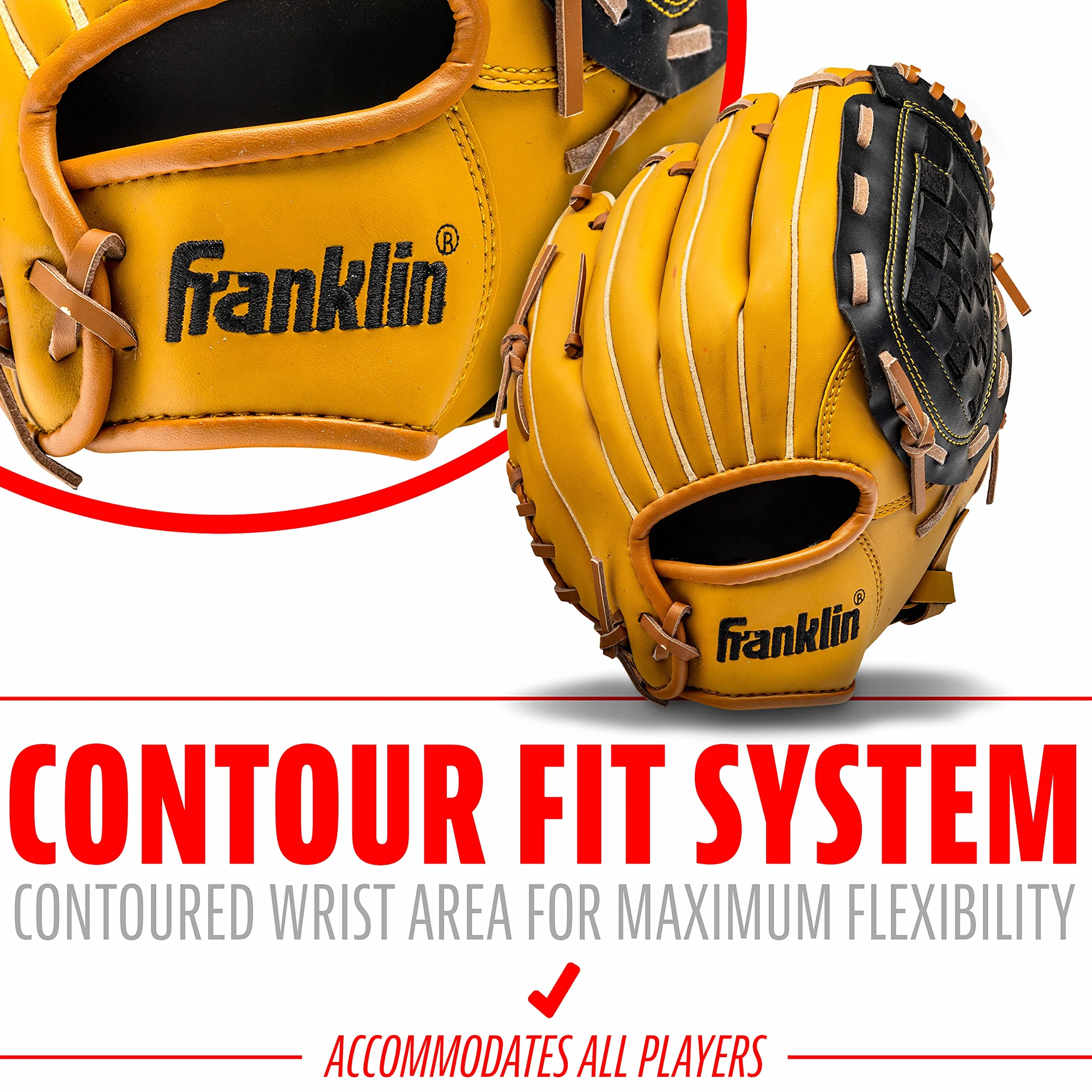 Franklin Sports Rękawice baseballowe Field Master Series