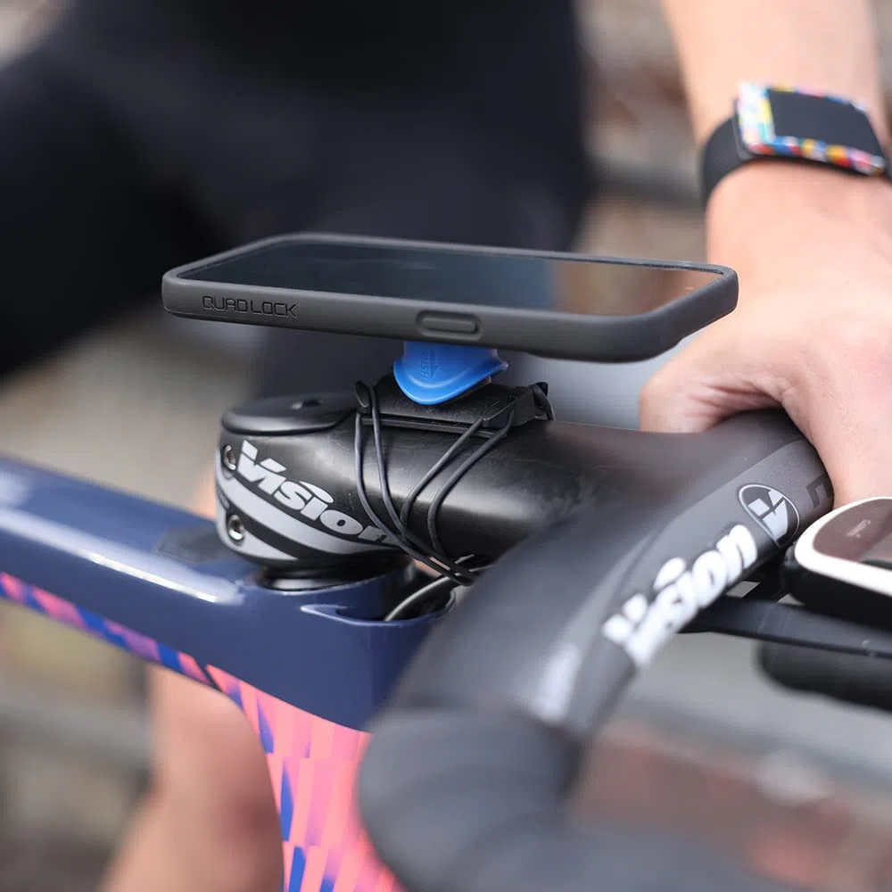 Adapter Płaskiej Kierownicy Quad Lock do Uchwytu na Wspornik Kierownicy/Kierownicę Roweru