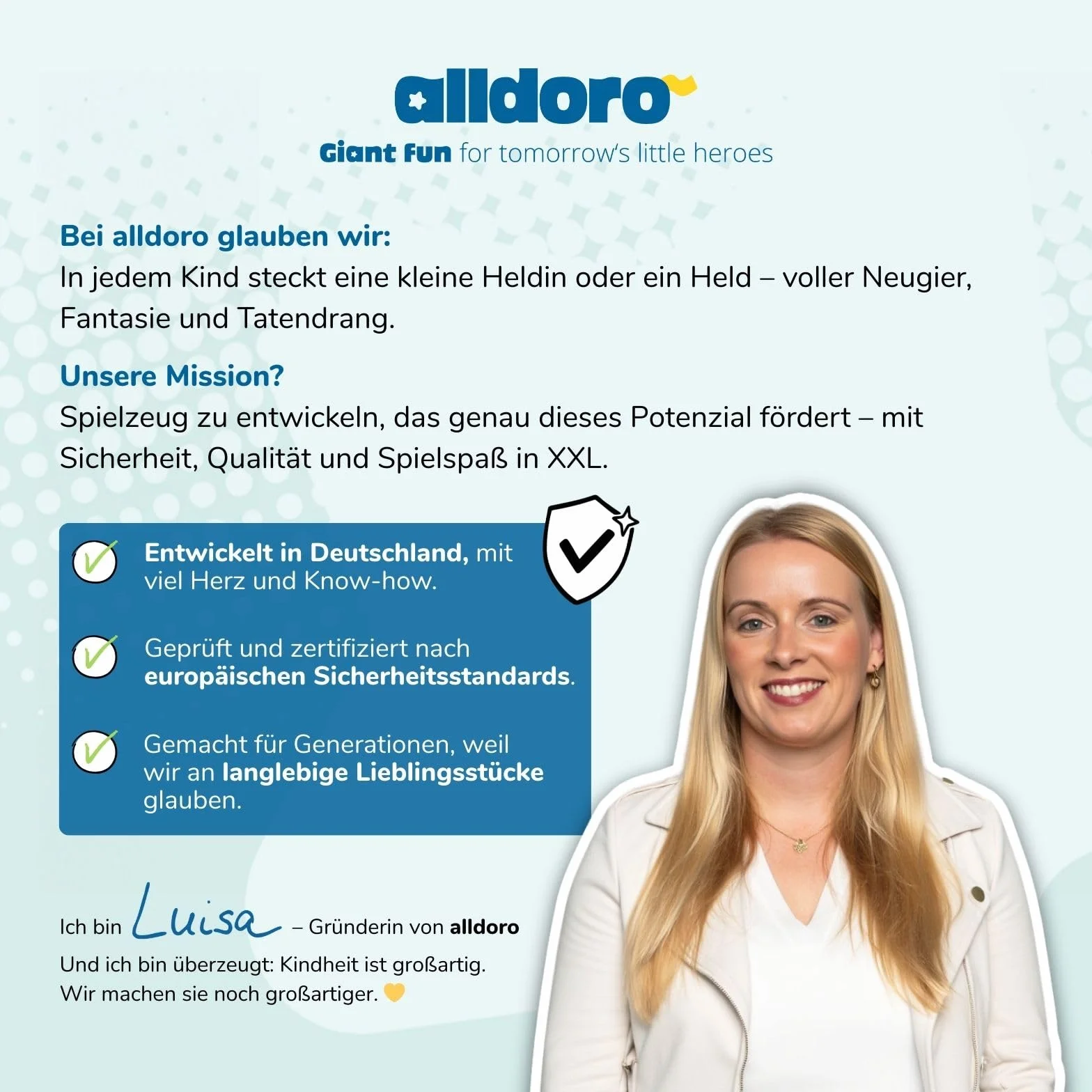alldoro 60090 Zestaw 4 pylonów dla dzieci, czapeczki komunikacyjne pomarańczowo-białe, wysokość 18 cm, stożki prowadzące w stos do slalomu, do uprawiania sportu i spędzania wolnego czasu