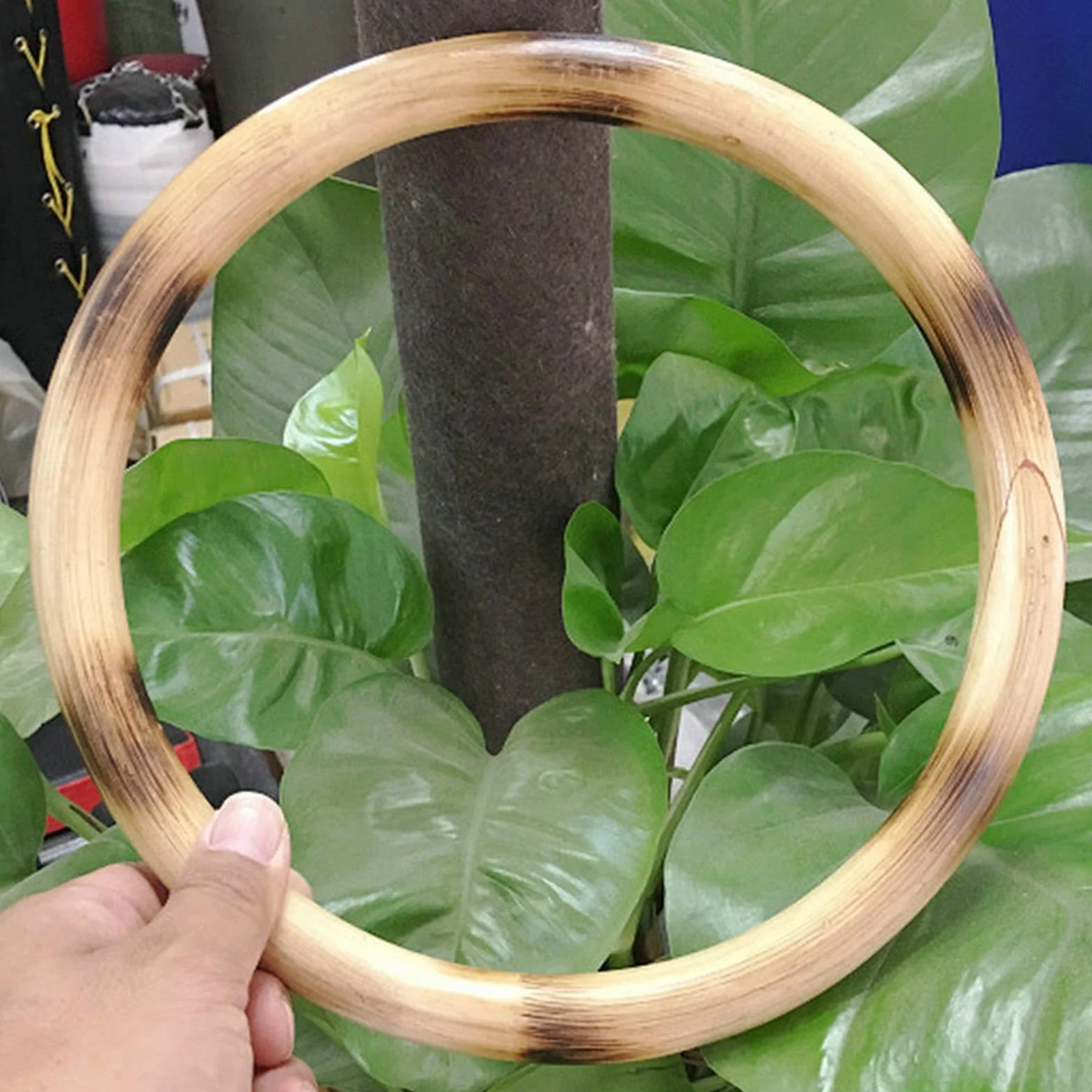 Pierścień treningowy Rattan, Wing Chun dla pisarza, przenośny kompaktowy sprzęt do ćwiczeń i sprzęt treningowy Kung Fu dla kobiet i mężczyzn