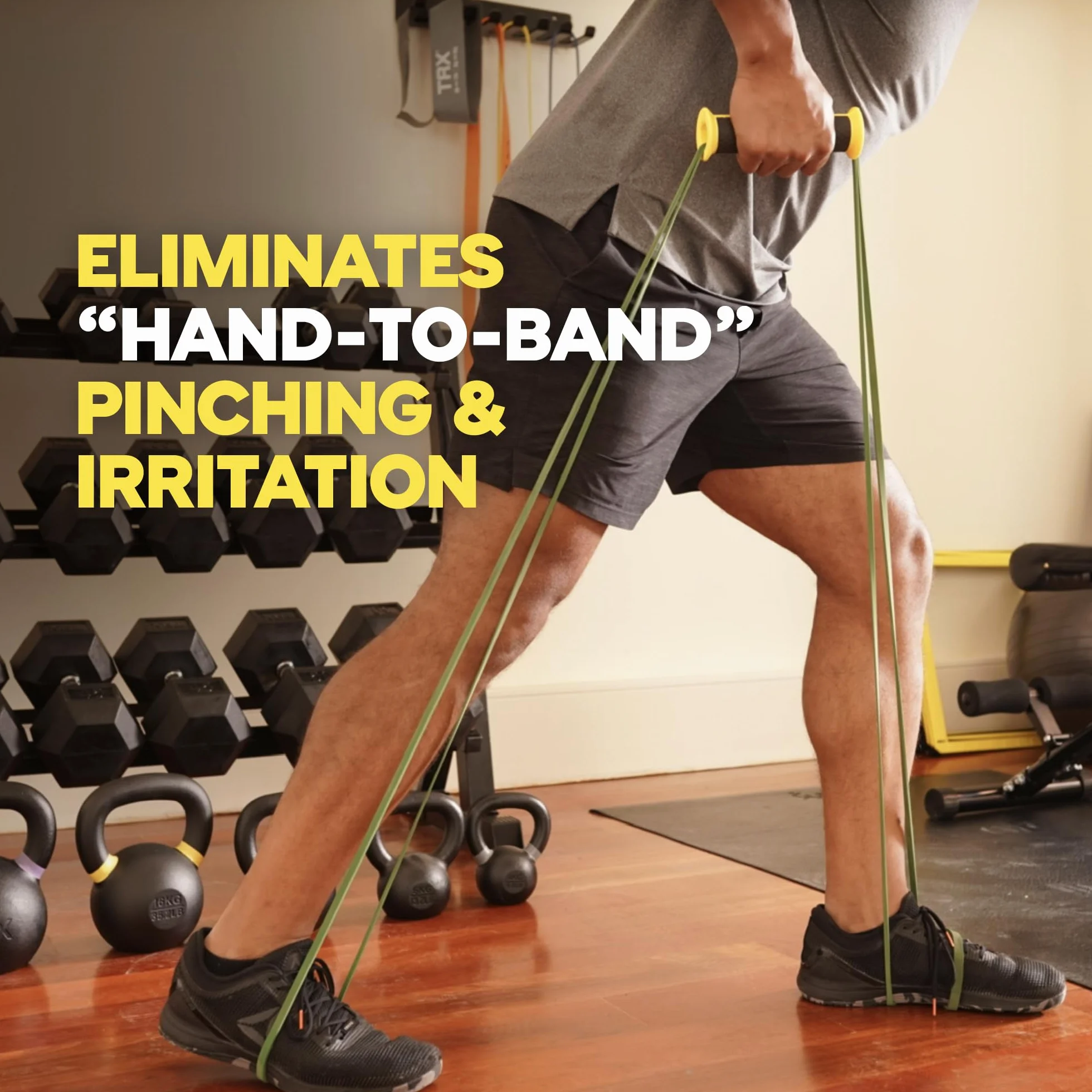 TRX Bandit Resistance Band Grip System — trening siłowy Domowa siłownia