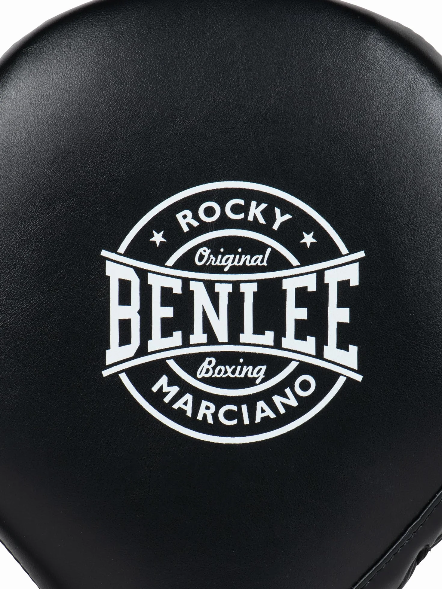 Benlee Rocky Marciano Unisex – sztuczna skóra Hook & Jab Pads, czarna, jeden rozmiar