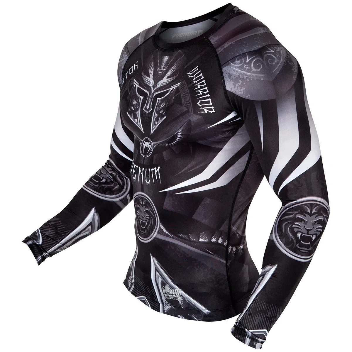 Venum męska gladiator 3.0 osłona z długim rękawem czarny/biały XXL