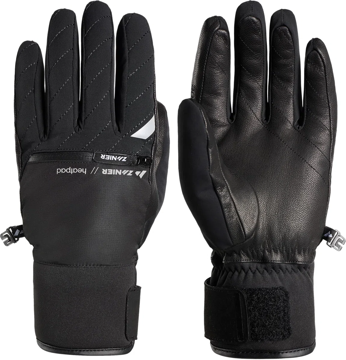 Zanier Unisex Radiator.Stx Rękawice Black 8.5