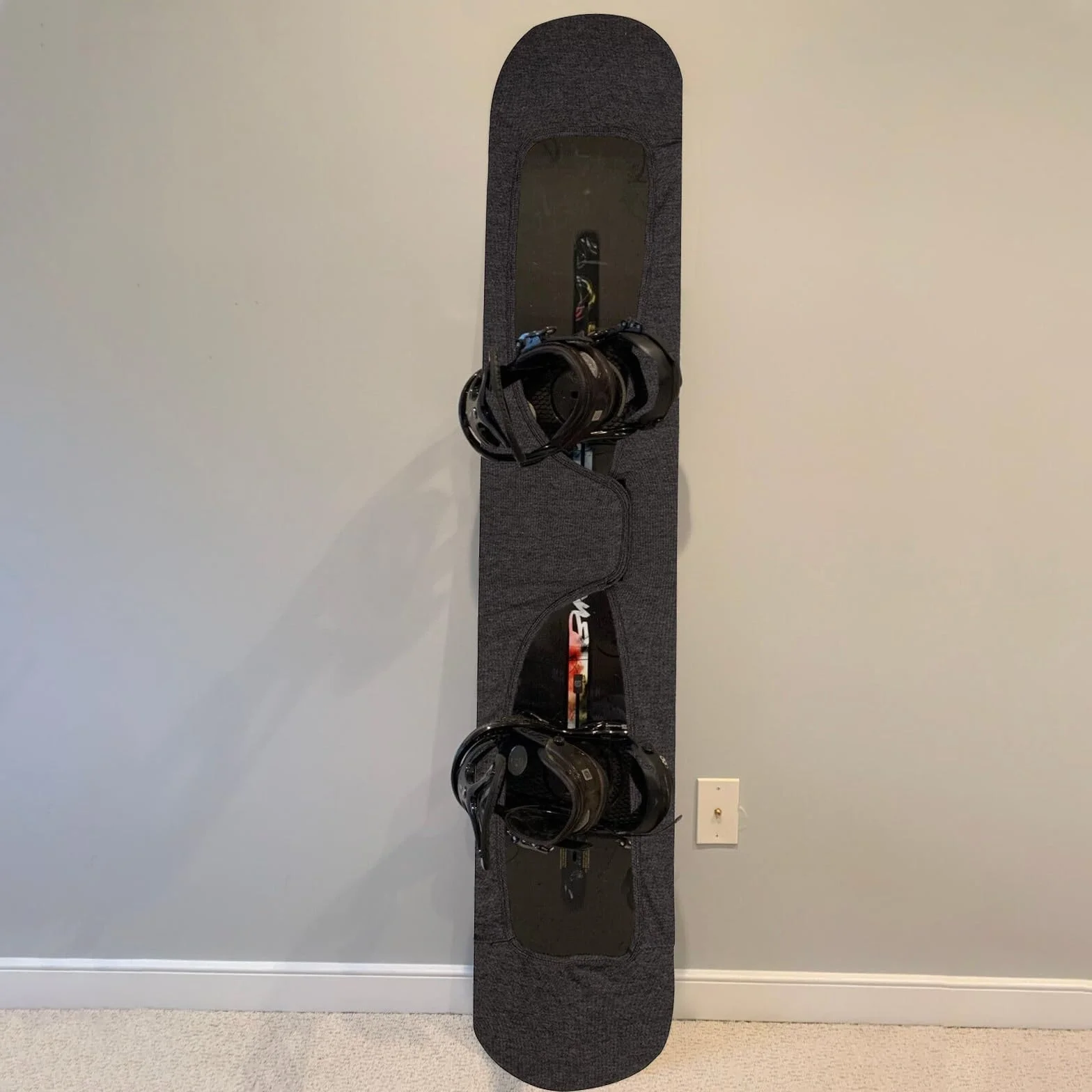 Pokrowiec ochronny na deskę snowboardową rozciągliwy materiał