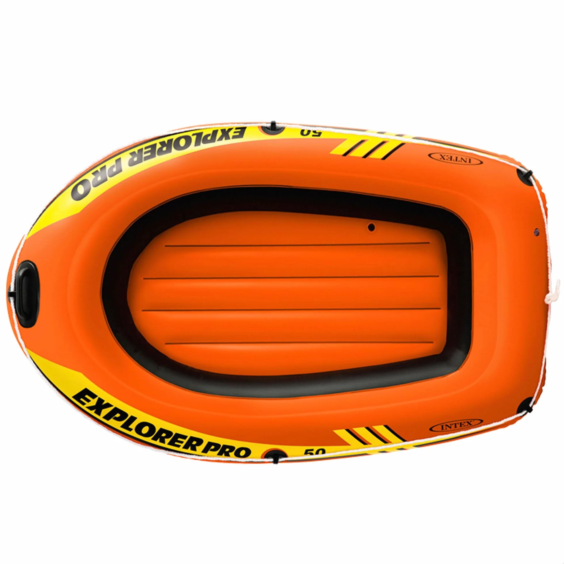 Intex Unisex - Dorośli Bateau Explorer Pro 50 58354NP Dmuchana Łódka, Wielokolorowy, 137 x 85 x 23 cm