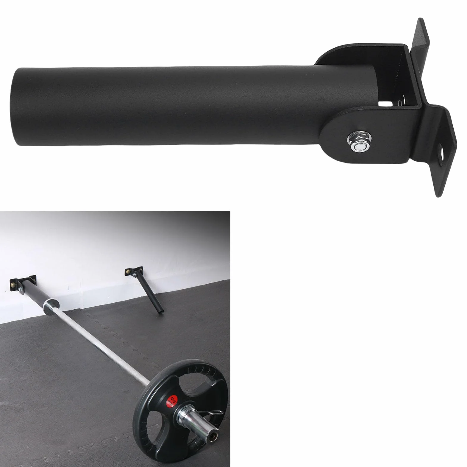 T Załączanie Rowerów Prętowych, 360 Stopni Obrotowy Mocowanie ścienne Podstawa Multi Angle Ćwiczenie Przyłączenie do ćwiczeń do Pełnego Ciała w Domowej Siłowni